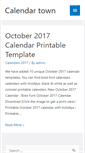 Mobile Screenshot of calendartown.com